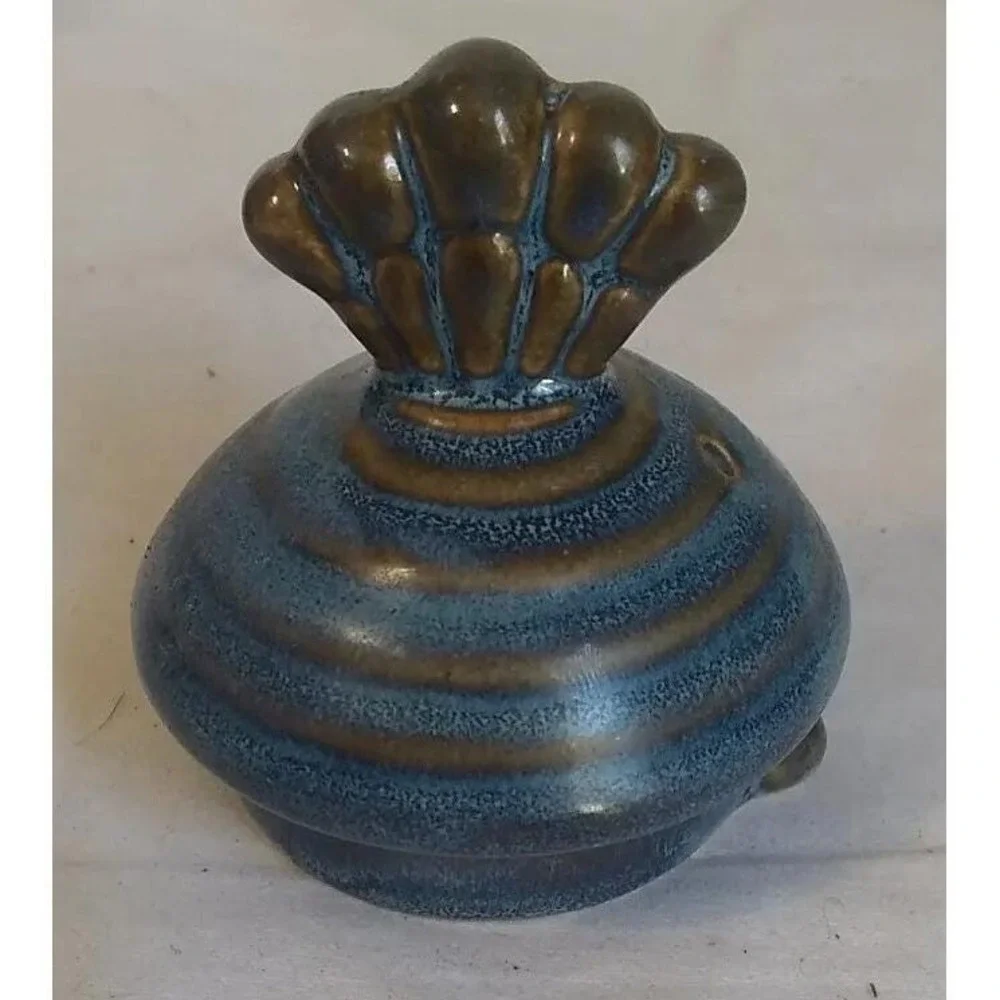 Peacock Tea Set 3‎ Piece Cup Pot Lid Ceramic Blue Chicken READ